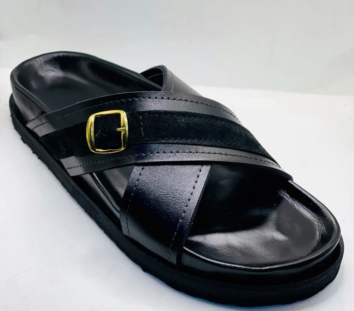 Sandales en cuir, image 1