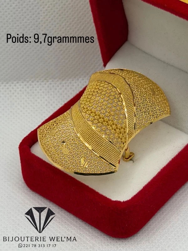 Bague en or 21carats, image 1